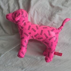 PINK Victoria's Secret Neon Plush Dog